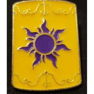 Disney Tangled Icons Lantern Rapunzel Purple Sun Princess Pin 124859
